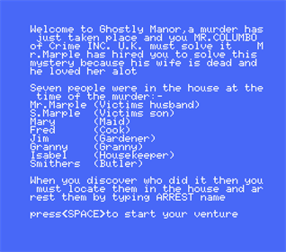 Ghostly Manor - Screenshot - Gameplay (null) - 544x480