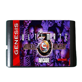 Ultimate Mortal Kombat 3: Arcade Hack - Fanart - Cart - Front (null) - 500x500