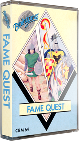 Fame Quest - Box - 3D (United Kingdom) - 506x903