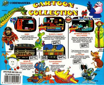 Cartoon Collection - Box - Back (Europe) - 1404x1150