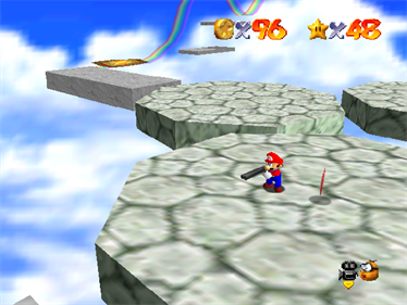 Shotgun Mario 64 - Screenshot - Gameplay (World) - 627x470