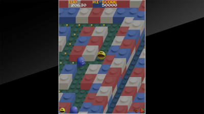 Arcade Archives: Pac-Mania - Screenshot - Gameplay (World) - 1280x720