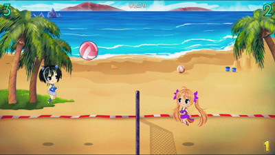 Chibi Volleyball - Screenshot - Gameplay (World) - 1920x1080