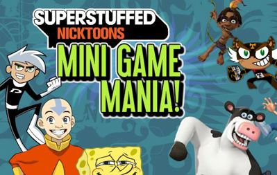Superstuffed Nicktoons: Mini Game Mania! - Screenshot - Game Title (United States) - 513x325