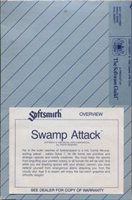 Swamp Attack - Box - Back (North America) - 459x693