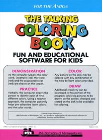 The Talking Coloring Book - Box - Back (Europe) - 640x874