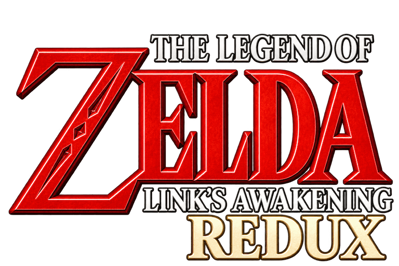 The Legend of Zelda: Link's Awakening Redux - Clear Logo (North America) - 768x512