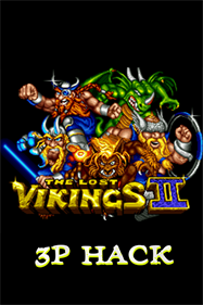 Lost Vikings 2: 3P Hack - Fanart - Box - Front (null) - 600x900
