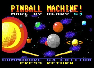 Pinball Machine! - Screenshot - Game Title (null) - 631x458