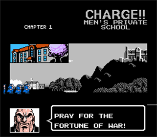 Sakigake!! Otoko Juku: Shippuu Ichi Gou Sei - Screenshot - Gameplay (World) - 256x224