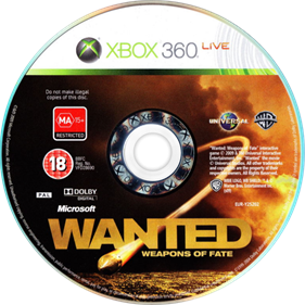 Wanted: Weapons of Fate - Disc (null) - 800x800