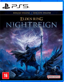 ELDEN RING NIGHTREIGN: Deluxe Edition - Box - Front - Reconstructed (Brazil) - 940x1200
