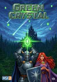Green Crystal - Fanart - Box - Front (World) - 358x512