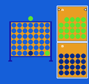 Connect 4 - Screenshot - Gameplay (World) - 256x240