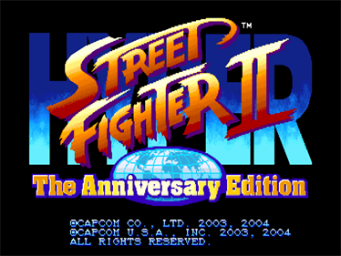 Hyper Street Fighter II: The Anniversary Edition - Screenshot - Game Title (United States) - 928x697