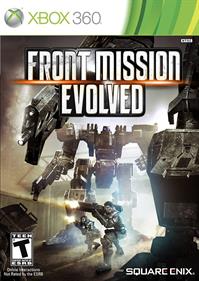 Front Mission Evolved - Box - Front (North America) - 1063x1500