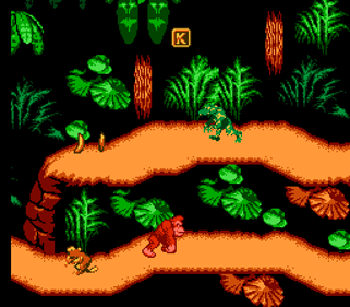 Donkey Kong Country NES Edition - Screenshot - Gameplay (null) - 256x224