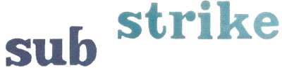 Sub Strike - Clear Logo (null) - 701x171