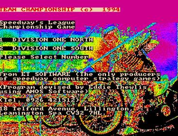 Team Championship - Screenshot - Game Title (null) - 661x505