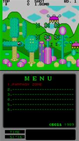 Fantasy Zone (Mega-Tech) - Screenshot - Gameplay (null) - 256x450