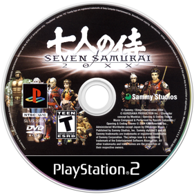 Seven Samurai 20XX - Disc (North America) - 1280x1280