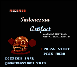 Mega Man: Indonesian Artifact - Screenshot - Game Title (World) - 256x224