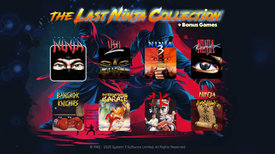 The Last Ninja Collection + Bonus Games - Advertisement Flyer - Front (World) - 1920x1080