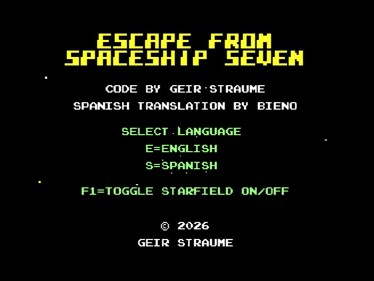 Escape From Spaceship Seven - Screenshot - Game Title (null) - 703x528