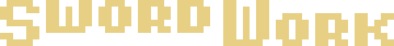 SwordWork - Clear Logo (World) - 2400x280