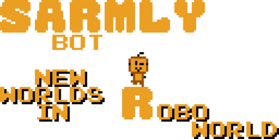 Sarmly Bot: New Worlds in RoboWorld - Clear Logo (World) - 1280x640