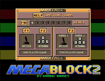 MegaBlock 2 - Screenshot - Game Select (null) - 714x552