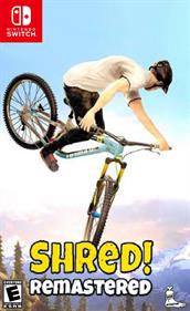 Shred! Remastered - Fanart - Box - Front (North America) - 786x1280