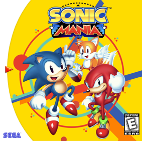 Sonic Mania - Fanart - Box - Front (United States) - 1417x1406