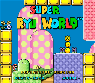 Super Ryu World - Box - Front (United States) - 256x224