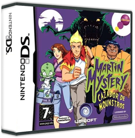 Martin Mystery: Monster Invasion - Box - 3D (Spain) - 587x598