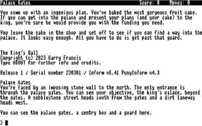 The King's Ball - Screenshot - Game Title (World) - 320x200