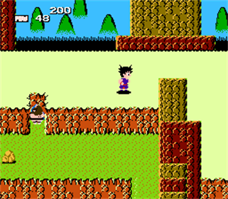 Dragon Ball: Dragon's Mystery - Screenshot - Gameplay (World) - 256x224