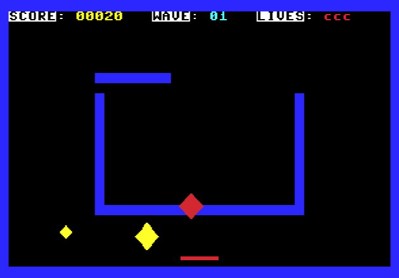C64 Arena Shooter - Screenshot - Gameplay (null) - 629x438