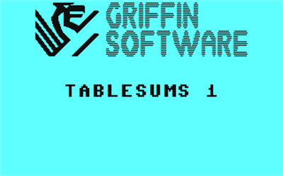 Tablesums - Screenshot - Game Title (null) - 320x200