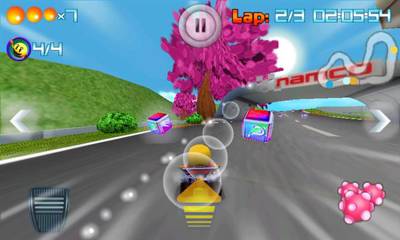 Pac-Man Kart Rally - Screenshot - Gameplay (World) - 720x432
