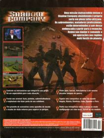 Shadow Company: Left for Dead - Box - Back (Brazil) - 600x800