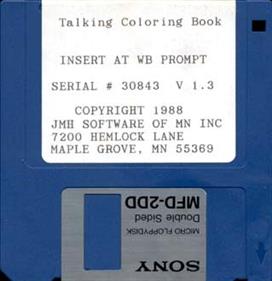 The Talking Coloring Book - Disc (null) - 319x329