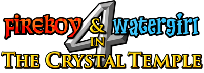 Fireboy And Watergirl 4 In The Crystal Temple - Clear Logo (World) - 2092x752