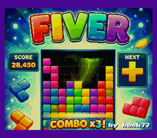 Fiver - Screenshot - Game Title (World) - 544x480
