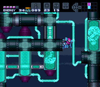 Super Metroid: Cryogenesis - Screenshot - Gameplay (null) - 256x224