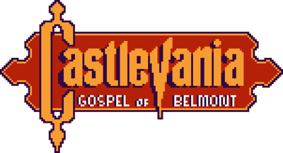 Castlevania: Gospel of Belmont - Clear Logo (World) - 1510x820
