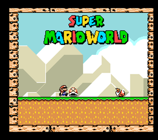 Super Mario World - Screenshot - Game Title (World) - 272x240