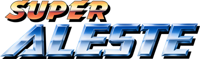 Super Aleste - Clear Logo (Japan) - 2400x710