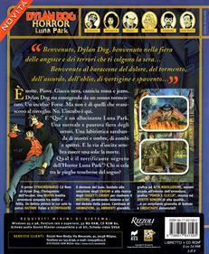 Dylan Dog: Horror Luna Park - Box - Back (Italy) - 2600x3150