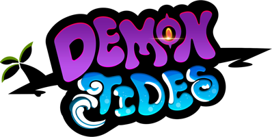 Demon Tides - Clear Logo (World) - 1206x606